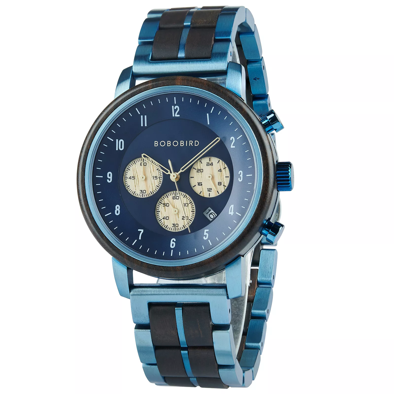 Wooden Watches For Men Azure – Virtuoso 5