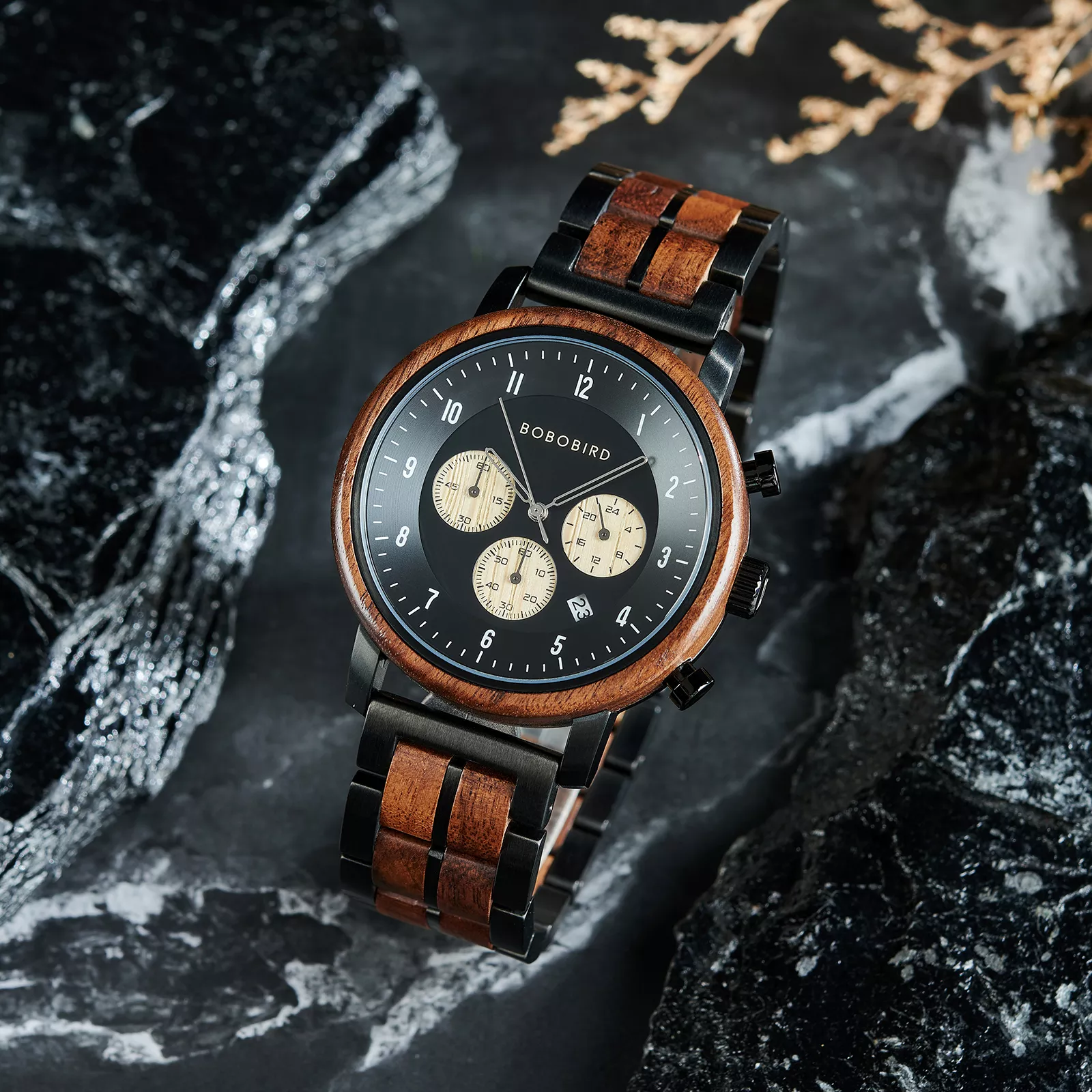 Wooden Watches For Men Noir – Virtuoso